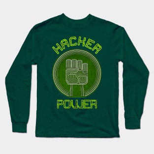 Hacker Power Long Sleeve T-Shirt